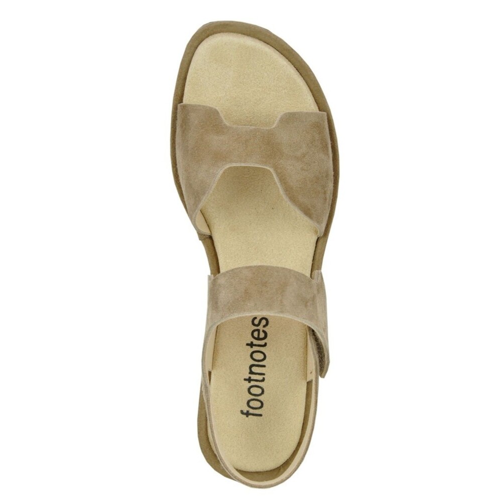 Footnotes Candid Suede Wedge Sandal Size 7 Nwot View 4
